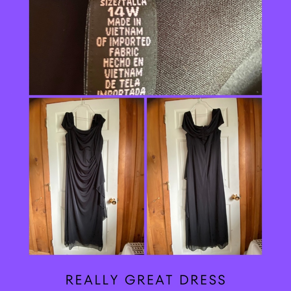 Elegant Black Evening Dress